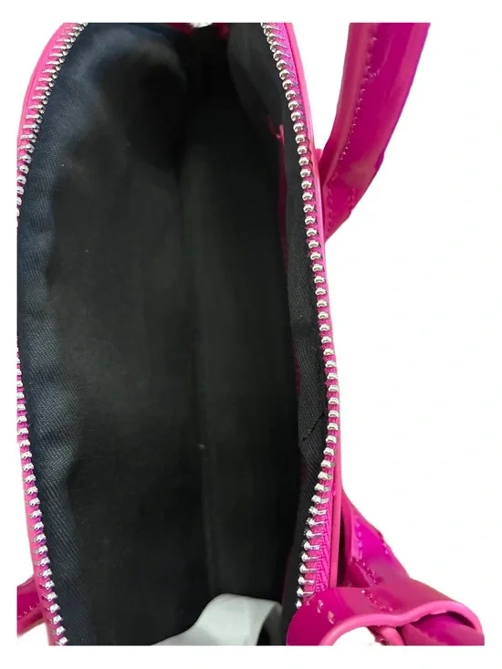 Zara NWOT Fuchsia Patent Shoulder Bag - Picture 7 of 7